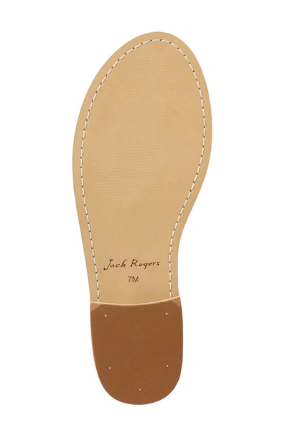 Shop Jack Rogers Jacks Flip Flop In Ivory/ Ivory