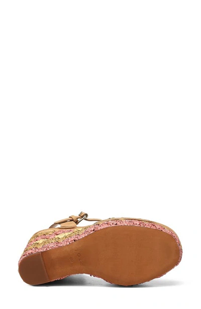 Shop Joie Hindy Platform Wedge Sandal In Natural