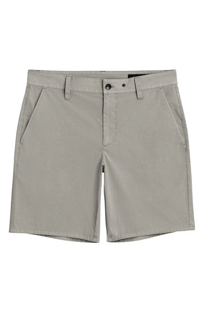 Rag & Bone Perry Stretch Twill Shorts In Grey
