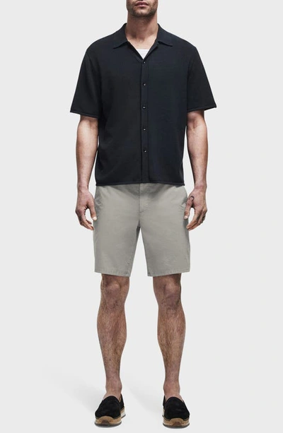 Rag & Bone Perry Stretch Twill Shorts In Grey