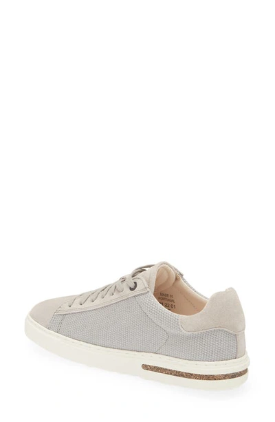 Birkenstock Women's Bend Low Suede Leather Casual Sneakers From Finish Line In Whale Gray