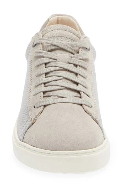 Birkenstock Women's Bend Low Suede Leather Casual Sneakers From Finish Line In Whale Gray