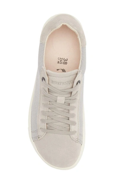 Birkenstock Women's Bend Low Suede Leather Casual Sneakers From Finish Line In Whale Gray