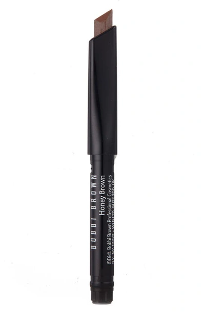 Shop Bobbi Brown Perfectly Defined Long-wear Brow Pencil In Honey Brown Refill