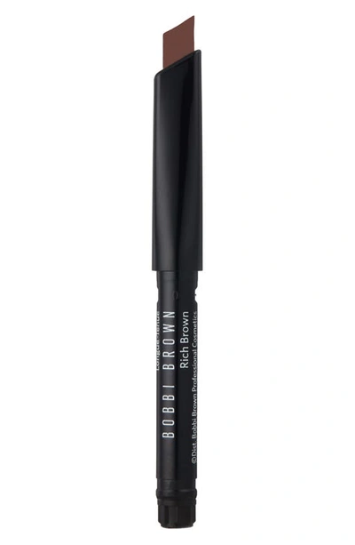 Shop Bobbi Brown Perfectly Defined Long-wear Brow Pencil In Rich Brown Refill