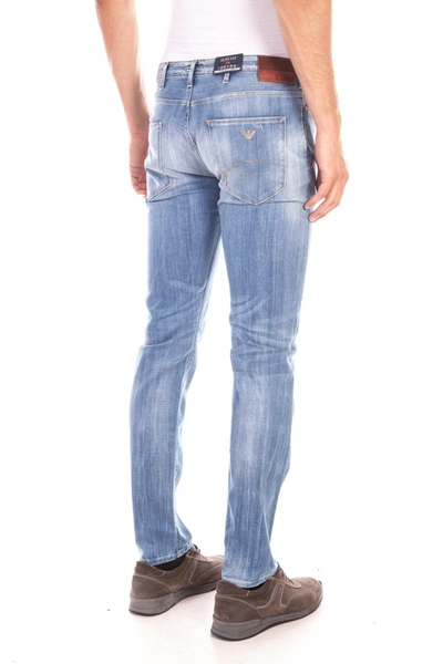 Shop Armani Jeans Aj Armani Jeans Jeans In Denim