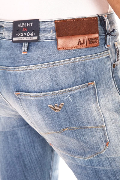 Shop Armani Jeans Aj Armani Jeans Jeans In Denim