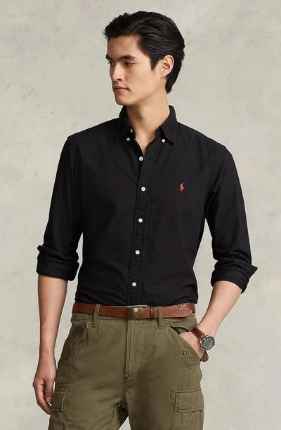 Polo Ralph Lauren Men's Big & Tall Cotton Oxford Shirt - Macy's