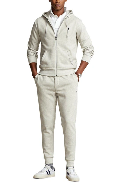 Polo Ralph Lauren Classic Fleece Hoodie In Grey