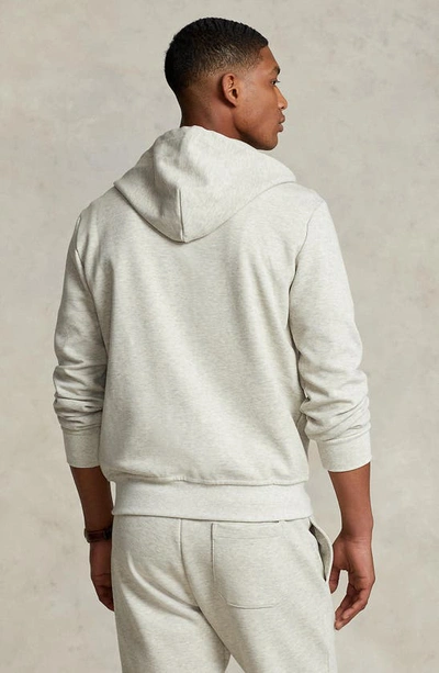 Polo Ralph Lauren Classic Fleece Hoodie In Grey