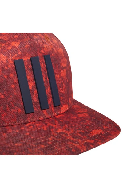 Shop Adidas Golf Tour 3-stripes Golf Hat In Preloved Red