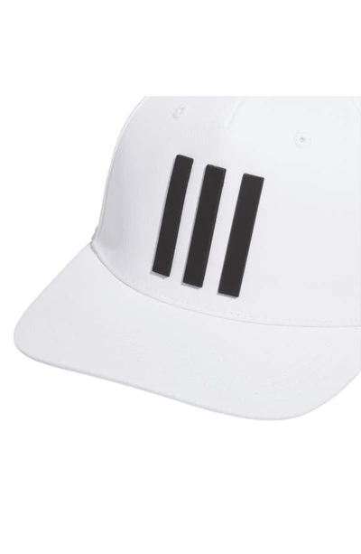 Shop Adidas Golf Tour 3-stripes Golf Hat In White