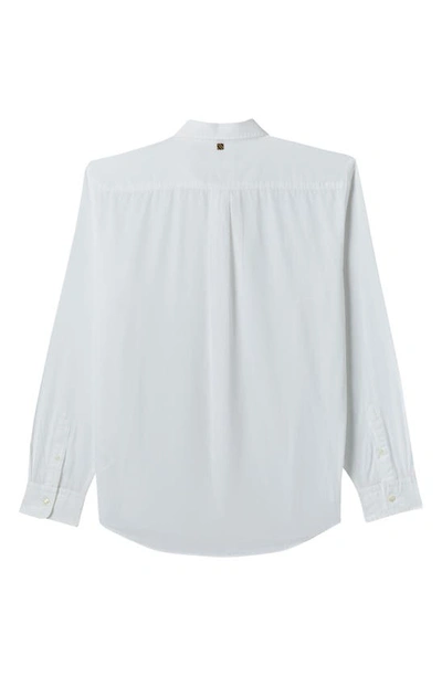 Shop Billy Reid Msl One-pocket Button-down Shirt In White