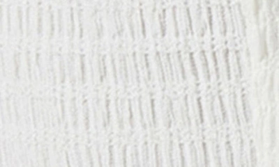 Shop Astr Lace Trim Tie Front Crop Camisole In White
