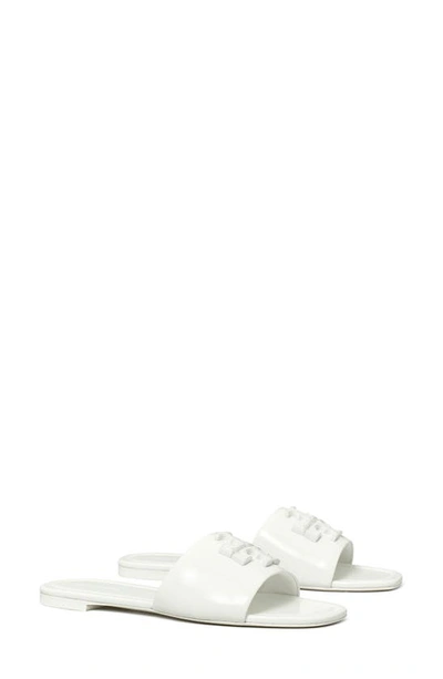 Shop Tory Burch Eleanor Slide Sandal In Gardenia