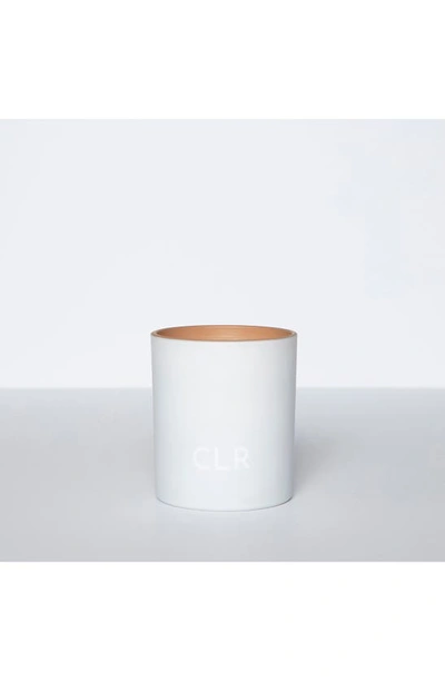 Clr Beige Soy Wax Candle In Beige