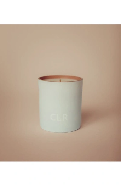 Clr Beige Soy Wax Candle In Beige