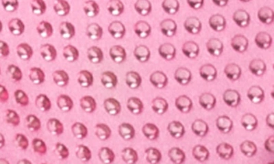 Edikted Shimmer Rhinestone Side Tie Bikini Bottoms In Pink