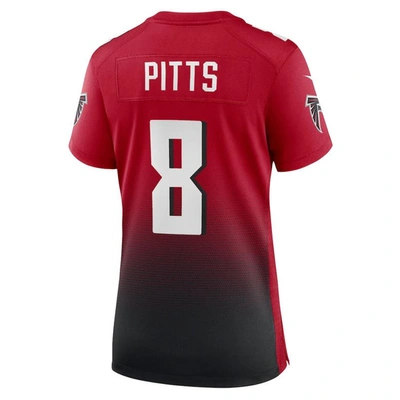 Shop Nike Kyle Pitts Red Atlanta Falcons Alternate Game Jersey