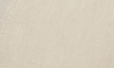 Zegna Metal Signature Twill Cap In Natural