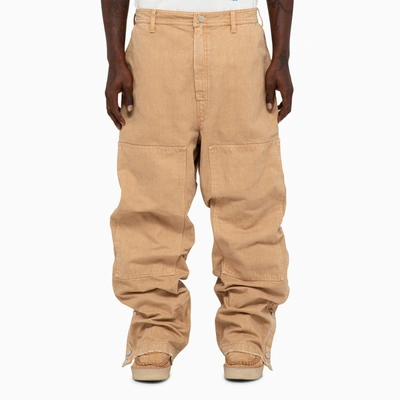 1989 Studio Ranch Hands Snap Pants In Beige