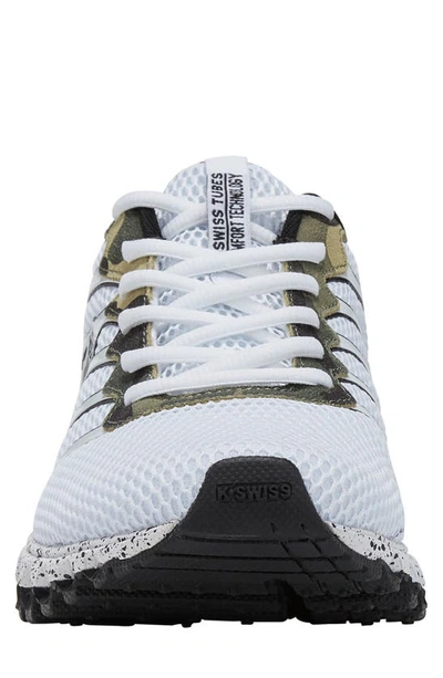 Shop K-swiss Tubes Comfort 200 Sneaker In Wht/ Camo/ Speckle