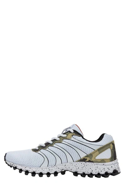 Shop K-swiss Tubes Comfort 200 Sneaker In Wht/ Camo/ Speckle