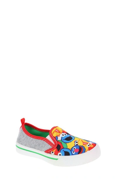 Shop Sg Footwear Kids' Sesame Street Slip-on Sneaker In Multi