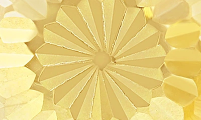 Simona 14k Yellow Gold Diamond Cut Bead Stud Earrings In Gold