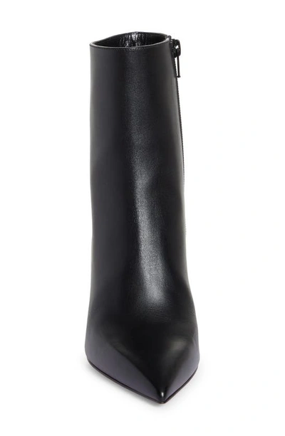 Christian Louboutin Pumppie Booty Leather Ankle Boots In Black