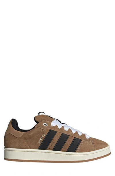 Shop Adidas Originals Campus 00s Sneaker In Brown/ Core Black/ Off White