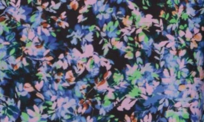Shop Afrm Lynch Printed Skirt In Blue Wildflower