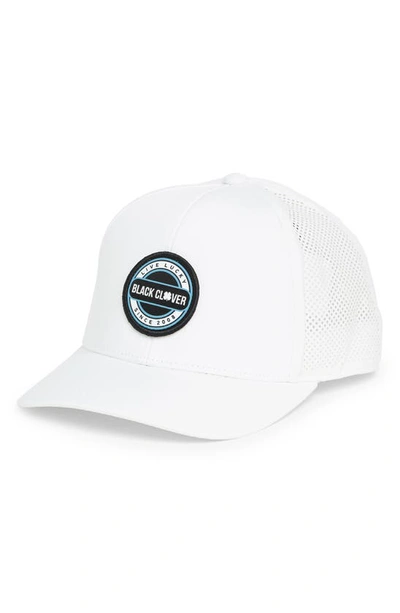Shop Black Clover Eclipse Trucker Cap In White