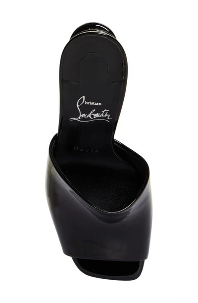 Shop Christian Louboutin Amali Alta Platform Slide Sandal In Black