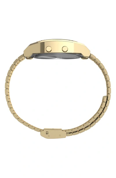 Timex Men's T80 Brass & Resin Digital Watch In Gold