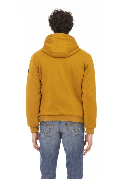 Shop Baldinini Trend Yellow Polyester Men's Jacket