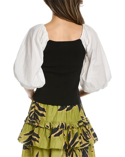 Tanya Taylor Misha Knit In Black