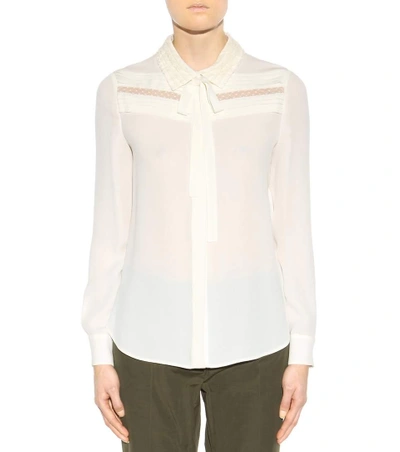 Shop Valentino Silk Blouse