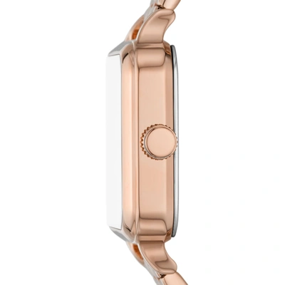 Shop Fossil Women's Colleen Three-hand, Rose Gold-tone Stainless Steel Watch
