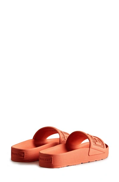 Shop Hunter Slide Sandal In Sun-cup Orange