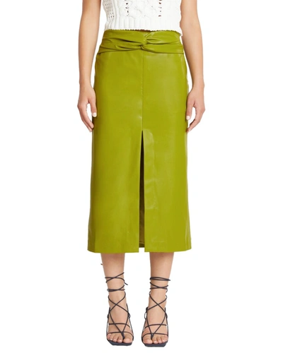 Shop Tanya Taylor Bryna Skirt In Green