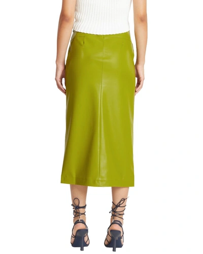 Shop Tanya Taylor Bryna Skirt In Green