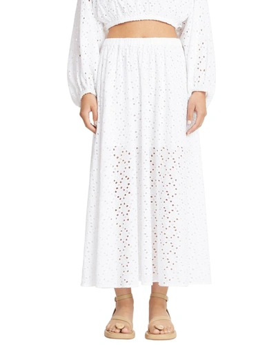 Shop Tanya Taylor Sienna Skirt In White