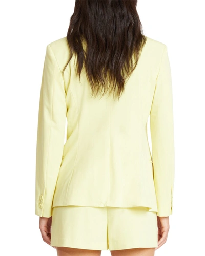 Tanya Taylor Melita Jacket In Yellow