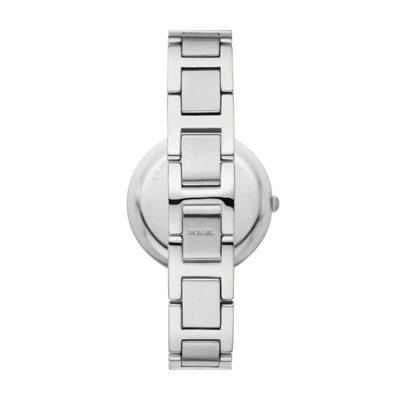 Shop Fossil Women's Karli Three-hand, Stainless Steel Watch In Silver