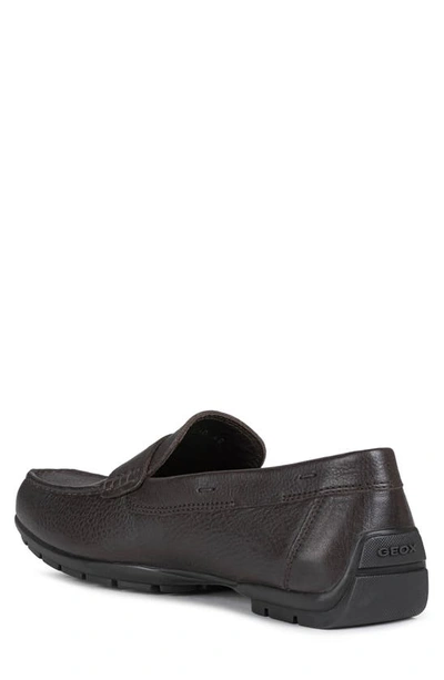 Shop Geox Moner 2fit5 Driving Loafer In Coffee