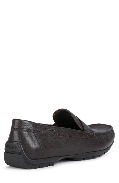 Shop Geox Moner 2fit5 Driving Loafer In Coffee