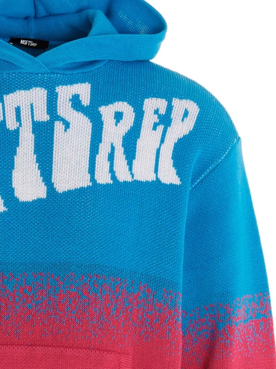 Msftsrep Logo-knit Graphic-pattern Cotton Hoody