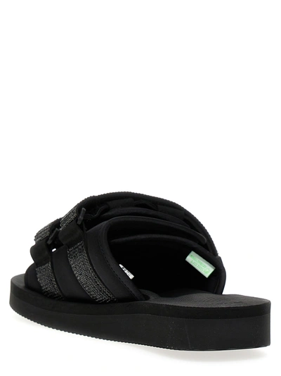 Shop Blumarine Moto Sandals Black