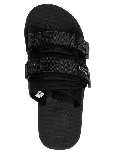 Shop Blumarine Moto Sandals Black